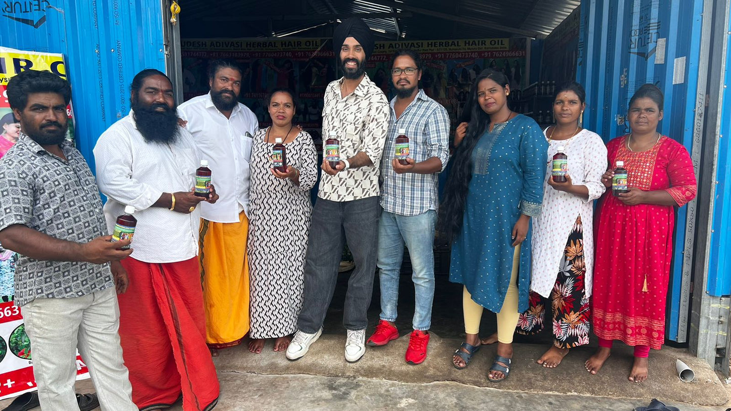 Hakki Pikki 100%Natural Herbal Hair Oil