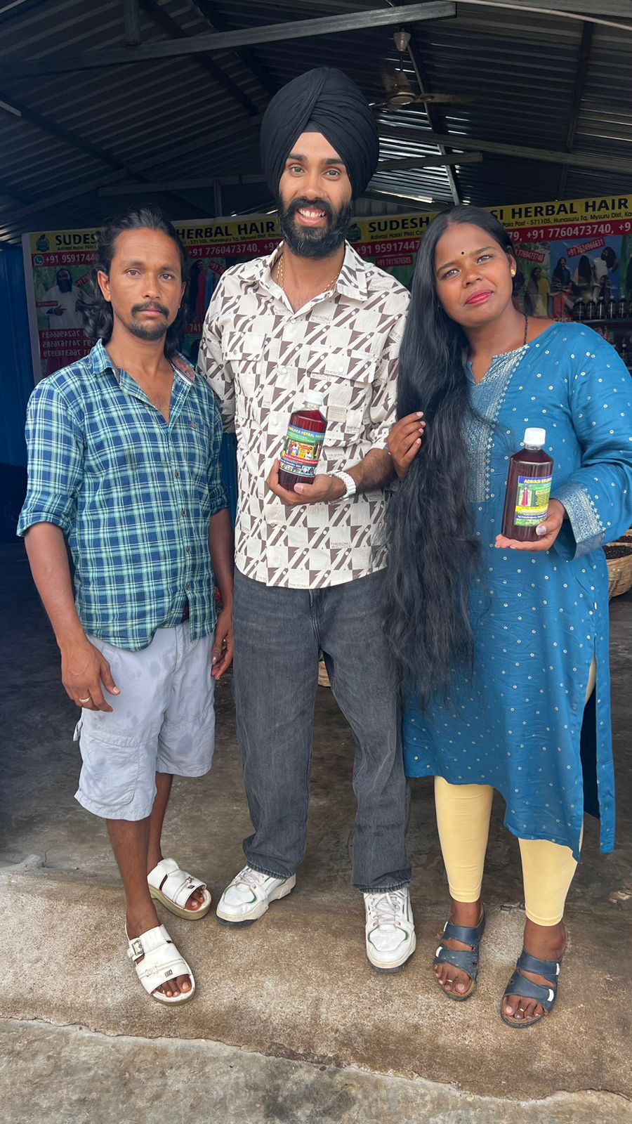 Hakki Pikki 100%Natural Herbal Hair Oil