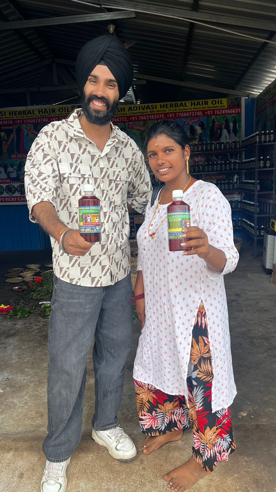 Hakki Pikki 100%Natural Herbal Hair Oil