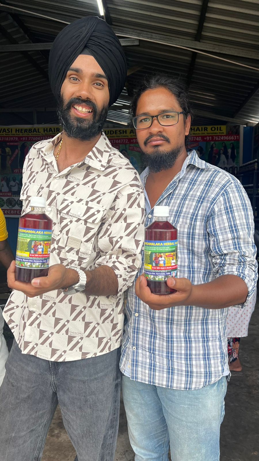 Hakki Pikki 100%Natural Herbal Hair Oil